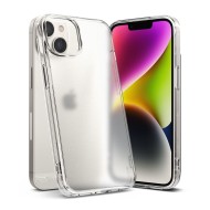 Удароустойчив твърд кейс за iPhone 14 Plus от Ringke Fusion - матово прозрачен