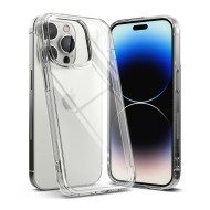 Удароустойчив твърд кейс за iPhone 14 Pro Max от Ringke Fusion - Прозрачен