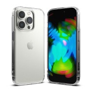Удароустойчив твърд кейс за iPhone 14 Pro Max от Ringke Fusion - матово прозрачен
