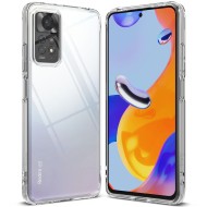 Удароустойчив твърд кейс за Xiaomi Redmi Note 11 Pro от Ringke Fusion - Прозрачен