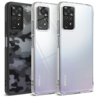 Удароустойчив твърд кейс за Xiaomi Redmi Note 11 Pro от Ringke Fusion - Прозрачен
