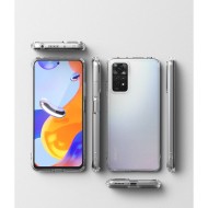 Удароустойчив твърд кейс за Xiaomi Redmi Note 11 Pro от Ringke Fusion - матово прозрачен