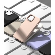 Силиконов кейс за iPhone 14 Plus / 15 Plus от Ringke Silicone Magnetic - Pink Sand