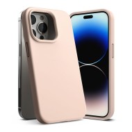 Силиконов кейс за iPhone 14 Pro от Ringke Silicone Magnetic - Pink Sand