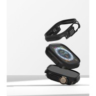 2 бр. тънки калъфи за Apple Watch Ultra 1/2 (49mm) от Ringke Slim 2-Pack - Прозрачен и чeрен
