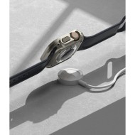 2 бр. тънки калъфи за Apple Watch Ultra (49mm) от Ringke Slim 2-Pack - Прозрачен и Titanium Grey
