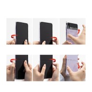Тънък твърд кейс за Samsung Galaxy Z Flip 4 от Ringke Slim - Черен