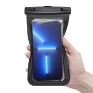 Водоустойчив калъф за смартфон от Spigen A601 - Черен