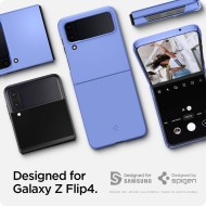 Тънък кейс за Samsung Galaxy Z Flip 4 от Spigen Airskin - Cornflower Blue