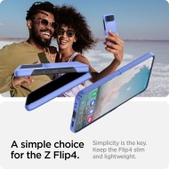 Тънък кейс за Samsung Galaxy Z Flip 4 от Spigen Airskin - Cornflower Blue