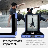 Тънък кейс за Samsung Galaxy Z Flip 4 от Spigen Airskin - Cornflower Blue