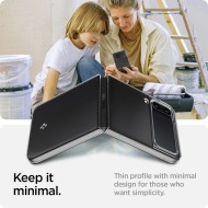 Тънък кейс за Samsung Galaxy Z Flip 4 от Spigen Airskin - Прозрачен