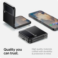 Тънък кейс за Samsung Galaxy Z Flip 4 от Spigen Airskin - Прозрачен