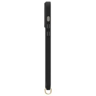 Кожен кейс с MagSafe и каишка за iPhone 14 Pro Max от Spigen Cyrill Classic Charm Mag - Черен