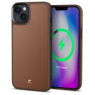 SPIGEN CYRILL KAJUK MAG MAGSAFE IPHONE 14 PLUS SADDLE BROWN