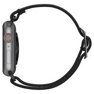Текстилна каишка за Apple Watch 4 / 5 / 6 / 7 / 8 / SE / Ultra 1/2 (42/44/45/49 mm) от Spigen Fit Lite - Черен