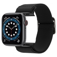 Текстилна каишка за Apple Watch 4 / 5 / 6 / 7 / 8 / SE / Ultra 1/2 (42/44/45/49 mm) от Spigen Fit Lite - Черен