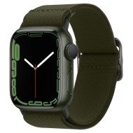 Текстилна каишка за Apple Watch 4 / 5 / 6 / 7 / 8 / SE / Ultra 1/2 (42/44/45/49 mm) от Spigen Fit Lite - Khaki