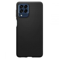 Удароустойчив, силиконов кейс за Samsung Galaxy M53 5G от Spigen Liquid Air - Черен