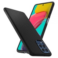 Удароустойчив, силиконов кейс за Samsung Galaxy M53 5G от Spigen Liquid Air - Черен