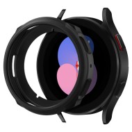 Удароустойчив калъф за Samsung Galaxy Watch 4 / 5 (40mm) от Spigen Liquid Air - Черен мат 