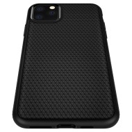 Удароустойчив, силиконов кейс за iPhone 11 Pro Max от Spigen Liquid Air - Черен