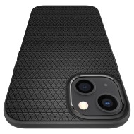 Удароустойчив, силиконов кейс за iPhone 13 от Spigen Liquid Air - Черен