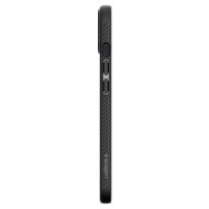 Удароустойчив, силиконов кейс за iPhone 13 Mini от Spigen Liquid Air - Черен