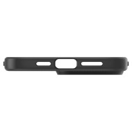 Удароустойчив, силиконов кейс за iPhone 14 Pro от Spigen Liquid Air - Черен