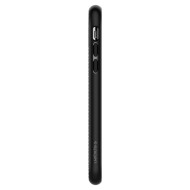 Удароустойчив, силиконов кейс за iPhone X / XS от Spigen Liquid Air - Черен