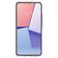 Удароустойчив, силиконов кейс за Samsung Galaxy S22 от Spigen Liquid Crystal - Прозрачен