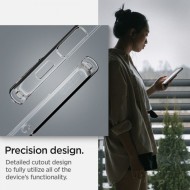 Удароустойчив, силиконов кейс за Samsung Galaxy S22 от Spigen Liquid Crystal - Прозрачен