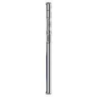 Удароустойчив, силиконов кейс за Samsung Galaxy S22 Ultra от Spigen Liquid Crystal - Прозрачен