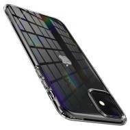 Удароустойчив, силиконов кейс за iPhone 11 от Spigen Liquid Crystal - Прозрачен