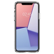 Удароустойчив, силиконов кейс за iPhone 11 от Spigen Liquid Crystal - Прозрачен