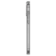Удароустойчив, силиконов кейс за iPhone 12 / 12 Pro от Spigen Liquid Crystal - Прозрачен