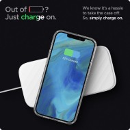 Удароустойчив, силиконов кейс за iPhone 12 / 12 Pro от Spigen Liquid Crystal - Glitter Crystal