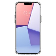 Удароустойчив, силиконов кейс за iPhone 13 Pro от Spigen Liquid Crystal - Прозрачен