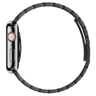 Стомамена верижка за Apple Watch 4/5/6/7/8/SE/Ultra 1/2 (42/44/45/49 mm) от Spigen Modern Fit Band - Черна