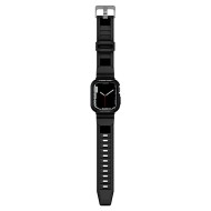 Удароустойчив кейс с каишка за Apple Watch 4/5/6/7/8/9/SE (44/45mm) от Spigen Rugged Armor Pro - Черен