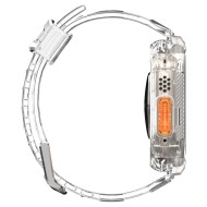 Удароустойчив кейс с каишка за Apple Watch Ultra 1/2 (49mm) от Spigen Rugged Armor Pro - Прозрачен