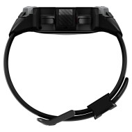 Удароустойчив кейс с каишка за Samsung Galaxy Watch 4 Classic (42mm) от Spigen Rugged Armor Pro - Charcoal Grey
