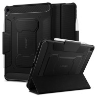 Удароустойчив калъф за iPad Air 10.9 4/5 (2020-2022) / 6 (11" 2024) от Spigen Rugged Armor Pro - Черен