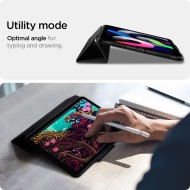 Удароустойчив калъф за iPad Air 10.9 4/5 (2020-2022) / 6 (11" 2024) от Spigen Rugged Armor Pro - Черен