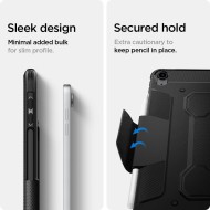 Удароустойчив калъф за iPad Air 10.9 4/5 (2020-2022) / 6 (11" 2024) от Spigen Rugged Armor Pro - Черен