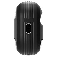 Удароустойчив силиконов калъф за Apple AirPods Pro 1 / 2 от Spigen Rugged Armor - Черен мат