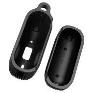 Удароустойчив силиконов калъф за Apple AirPods Pro 1 / 2 от Spigen Rugged Armor - Черен мат