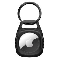 Ключодържател за Apple AirTag от Spigen Rugged Armor - Черен мат