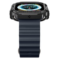 Удароустойчив кейс за Apple Watch Ultra 1/2 (49mm) от Spigen Rugged Armor - Черен