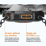 Удароустойчив кейс за Apple Watch Ultra 1/2 (49mm) от Spigen Rugged Armor - Черен